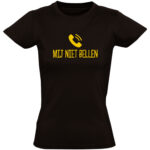 Mij Niet Bellen (Goud) Dames T-Shirt