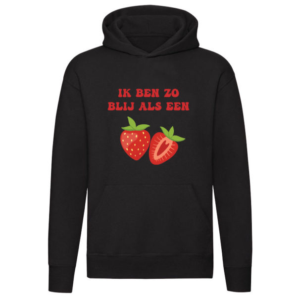 Ik ben zo blij als een aardbei Trui