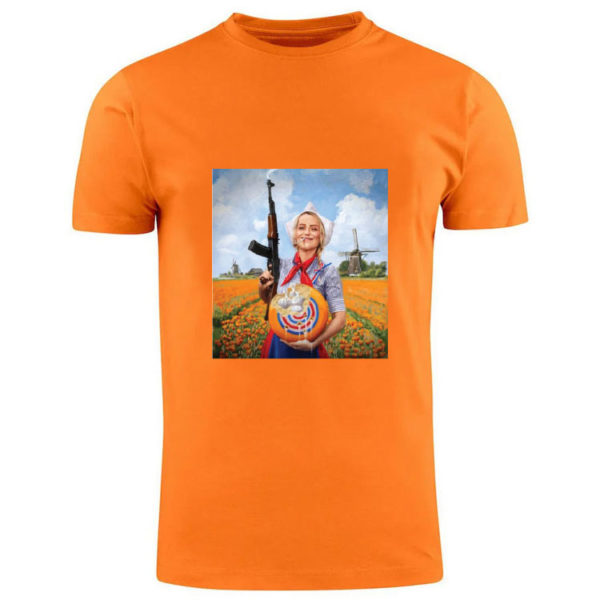Nederland Narcostaat Oranje T-shirt