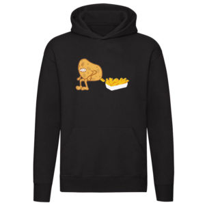 Poepende aardappel, zo worden frietjes gemaakt Hoodie