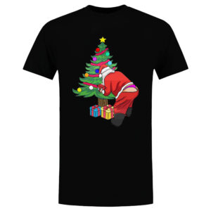 Kerstman in string Heren T-shirt