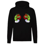 Kerstballen Met Monster Handen Hoodie
