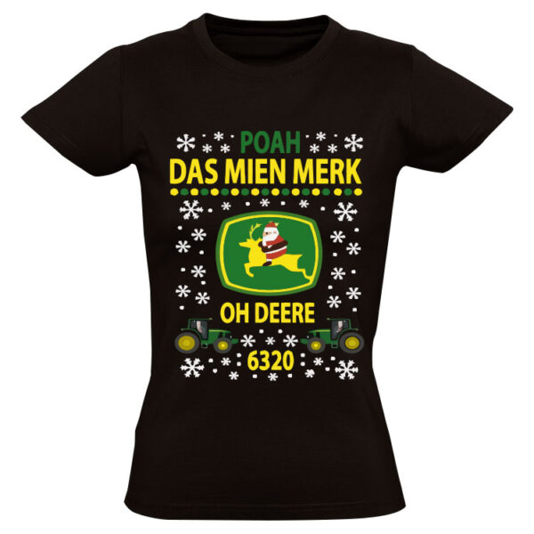 Poah Kerst Dames T-shirt