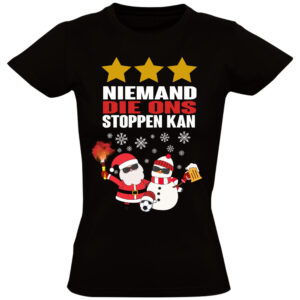 Kerstshirt Amsterdam Dames