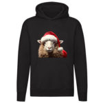 Schaap met een kerstmuts Hoodie