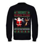 Merry hawk tuah Kersttrui