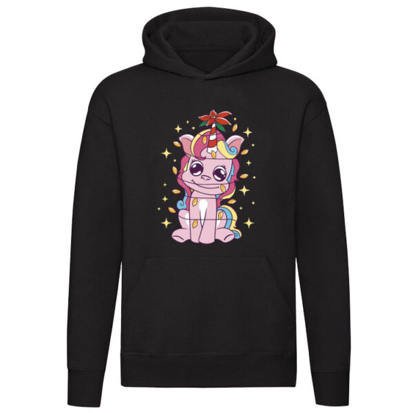 Unicorn Kerst Hoodie