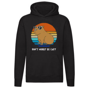 Don't worry be capy Hoodie