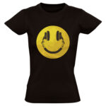Koptelefoon Smile Dames T-shirt