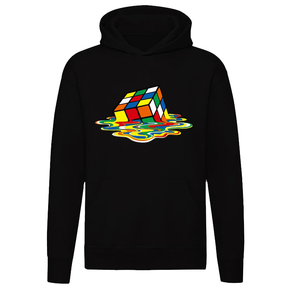 Gesmolten Rubiks Cube Hoodie