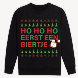 Kersttrui Eerst Een Biertje