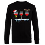Kerst wijnglazen Trui
