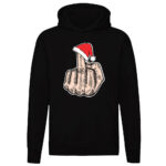 Kerst Middelvinger Hoodie