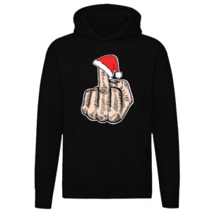 Kerst Middelvinger Hoodie