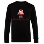 Merry kiss my ass trui