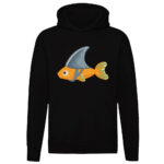 Vis met een haaienvin Hoodie