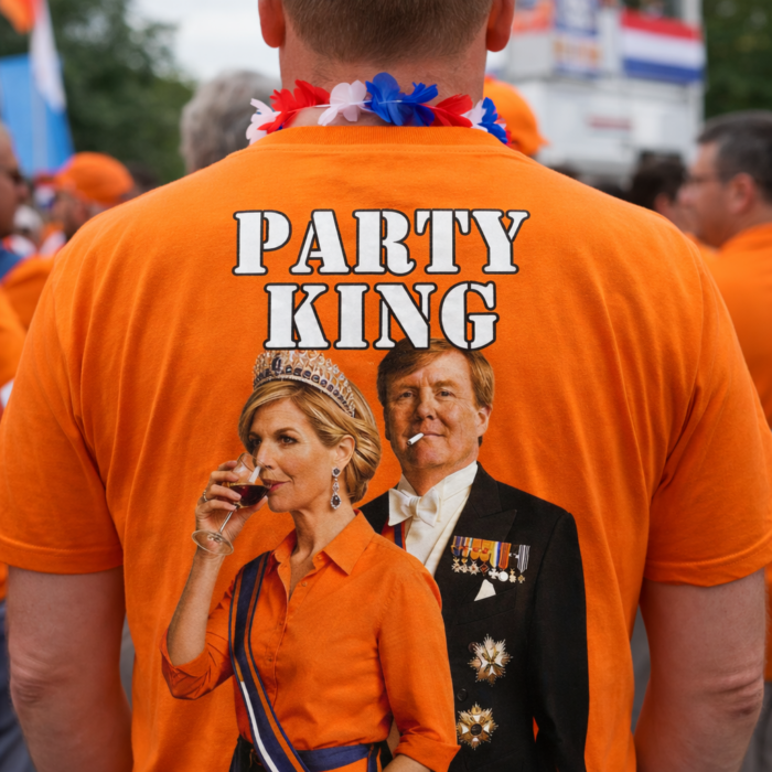 Party King Oranje Shirt