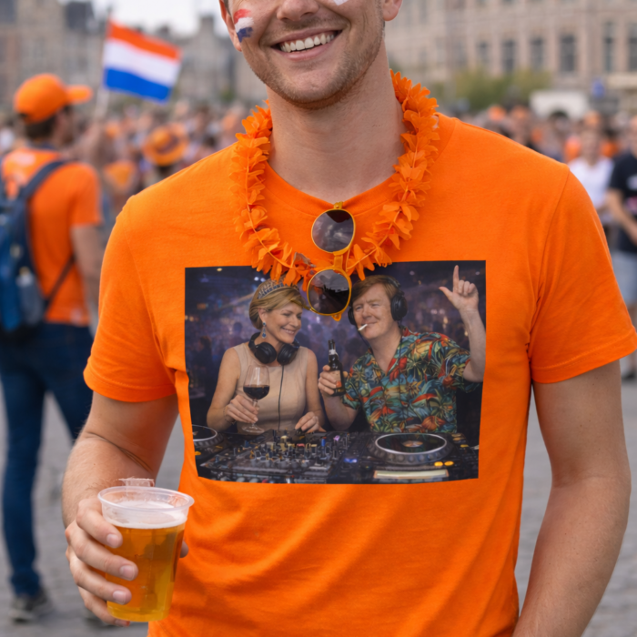 King and Queen DJ Shirt