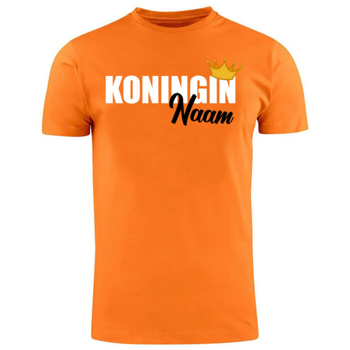 Koningin naam T-Shirt