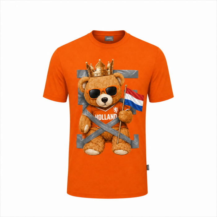 Beer met Vlag shirt