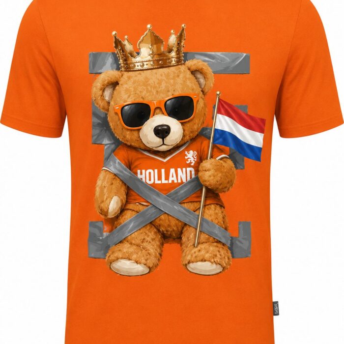 Beer met Vlag shirt