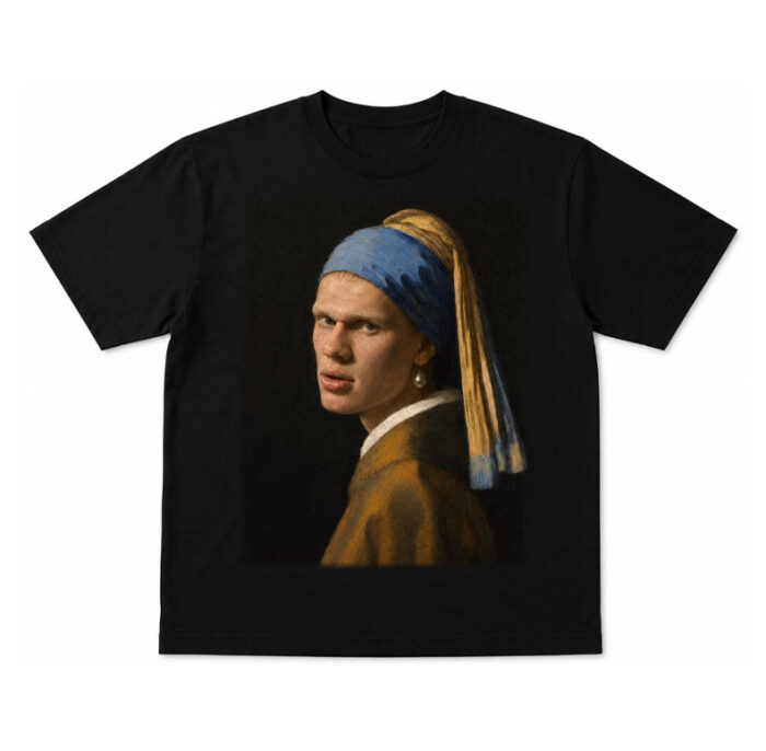 De Viking met Parel Shirt