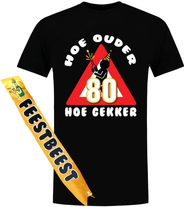 Verjaardag Ouder gekker shirt