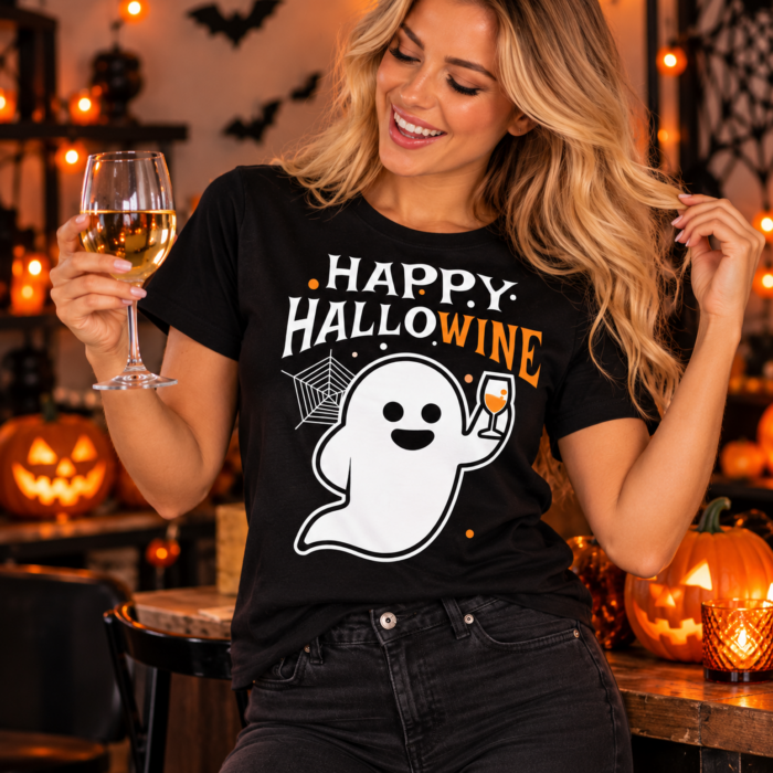 Happy Hallo Wine Shirt