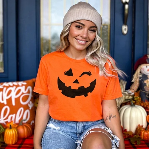 Knipoog Pompoen Shirt